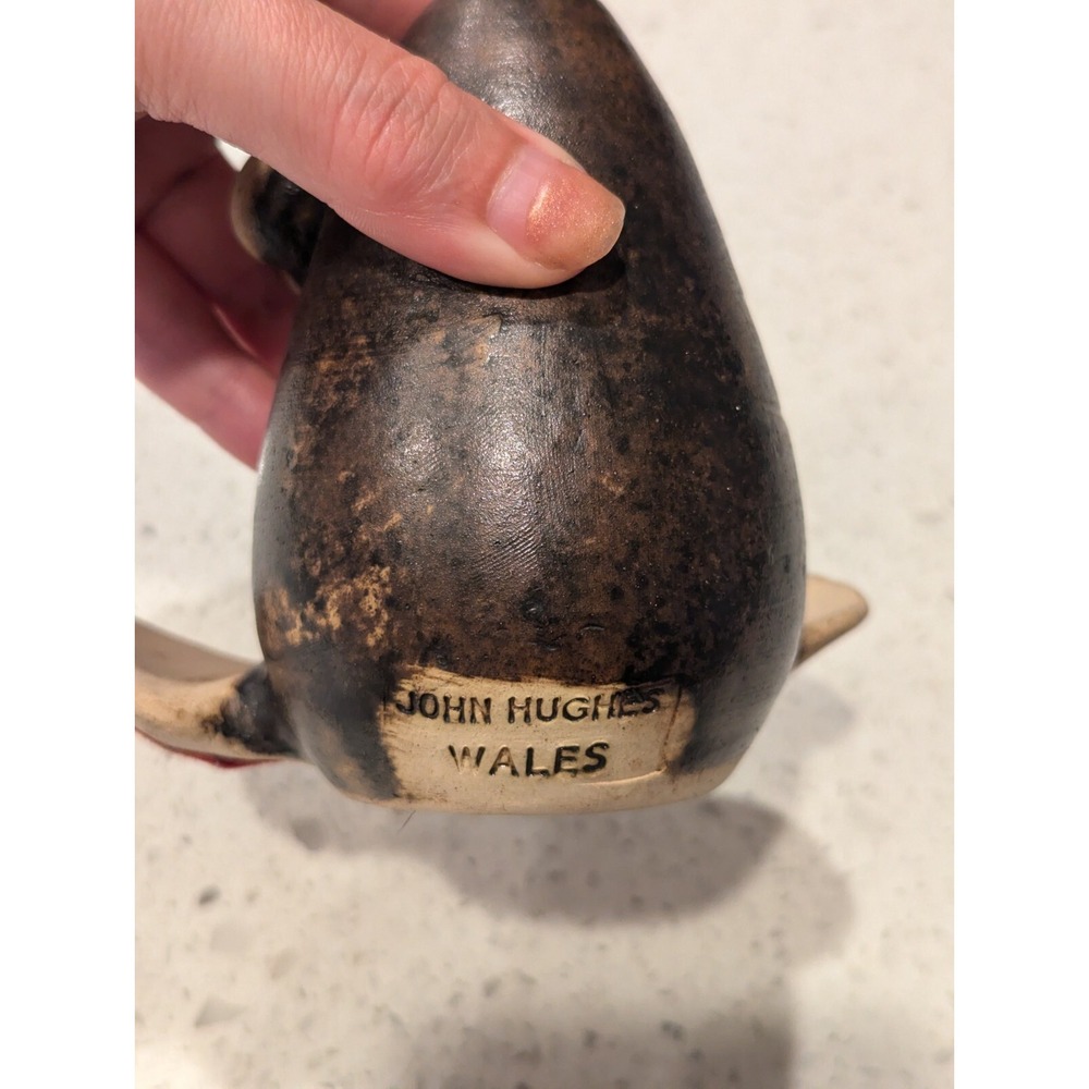 Vtg John Hughes Grogg Penguin Figurine Studio Pottery Sculpture Ceramic Wales - Picture 7 of 12